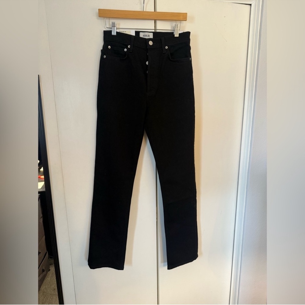 AGOLDE 90s Pinch Waist Black Women Jeans